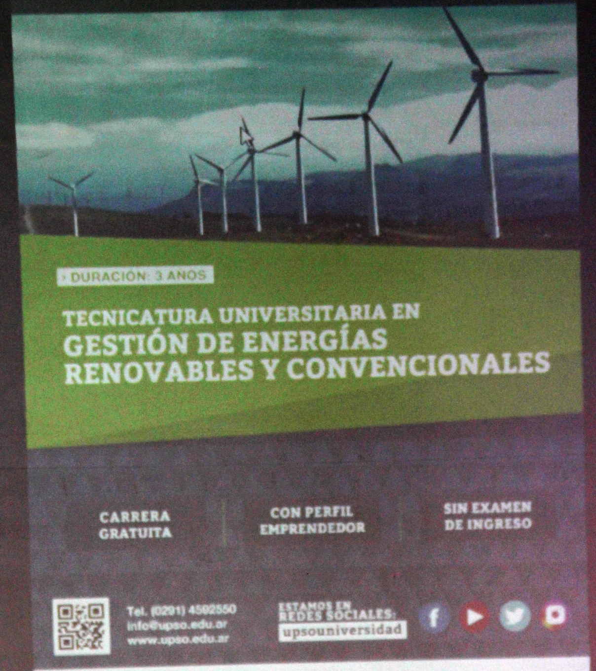 Presentaron la Tecnicatura de Energías Renovables