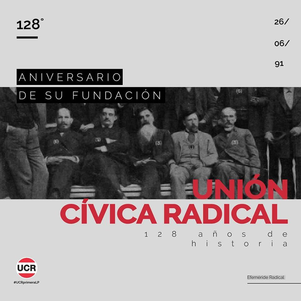 128 Años De La Fundación De La Unión Cívica Radical 7303