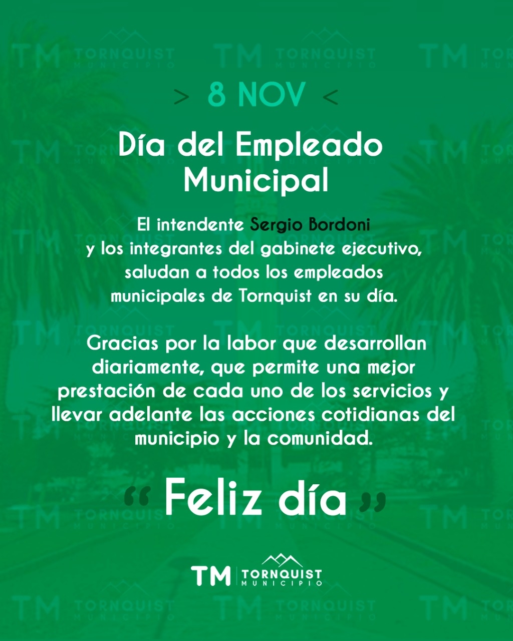 8 De Noviembre Día Del Empleado Municipal